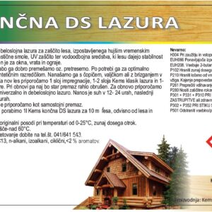 Kems končna DS lazura